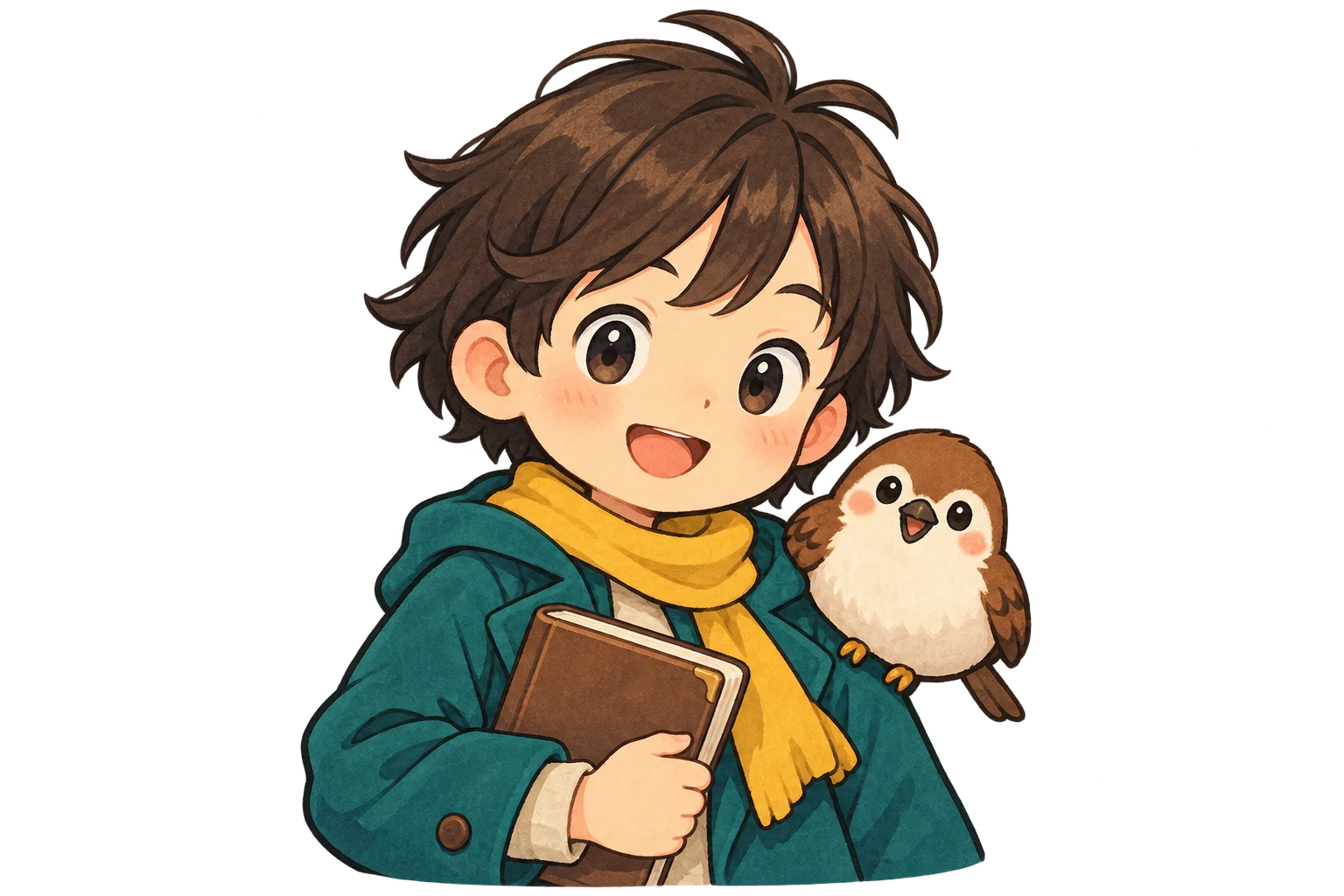 たんていのハルとスズメのピコ