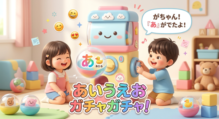 あいうえおガチャガチャ