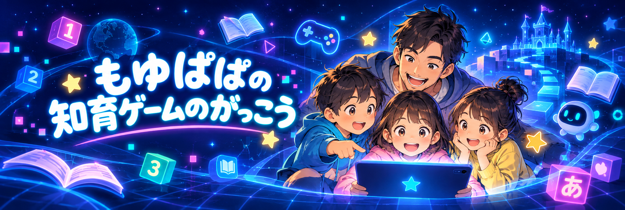もゆぱぱの知育ゲームのがっこう